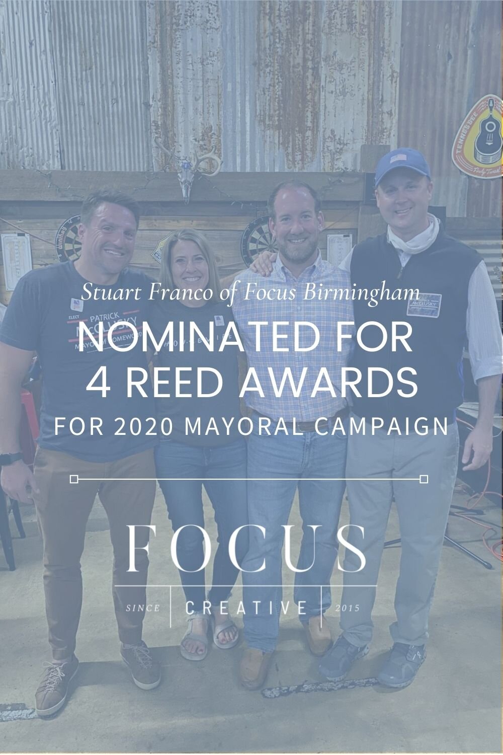 Focus Creative nominated for Four Reed Awards by Campaigns &amp; Elections