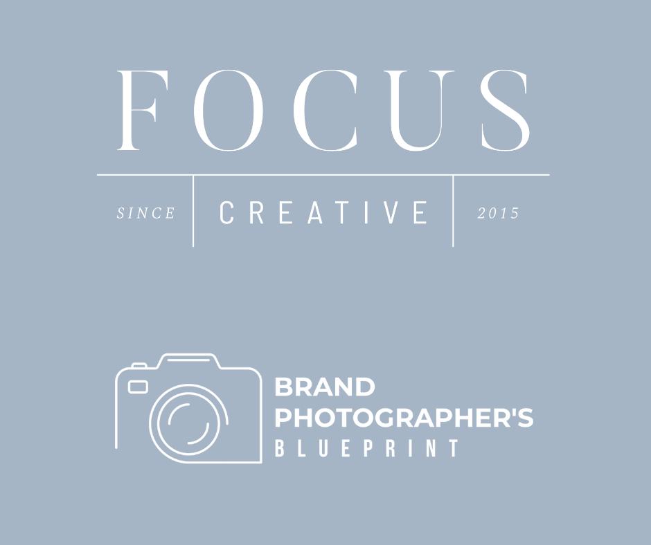 graphic of the focus creative and brand photographers blueprint logos